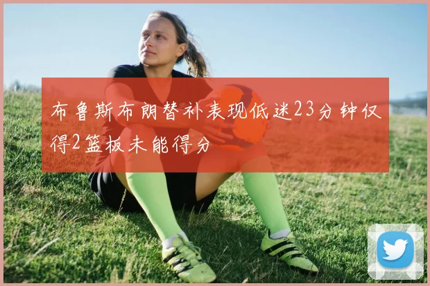 布鲁斯布朗替补表现低迷23分钟仅得2篮板未能得分